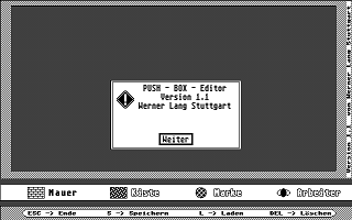 Push Box atari screenshot